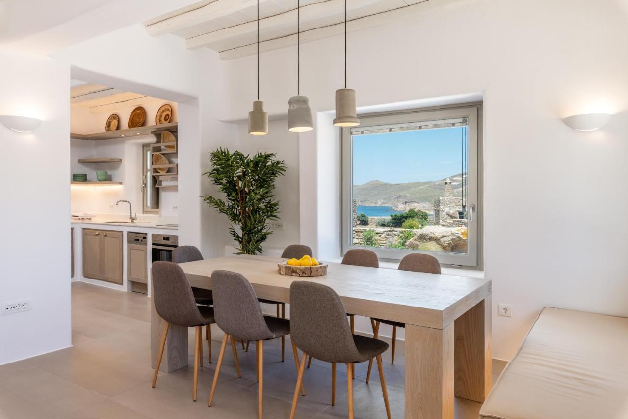 Mykonos Ag Villas In Ftelia Beach エクステリア 写真