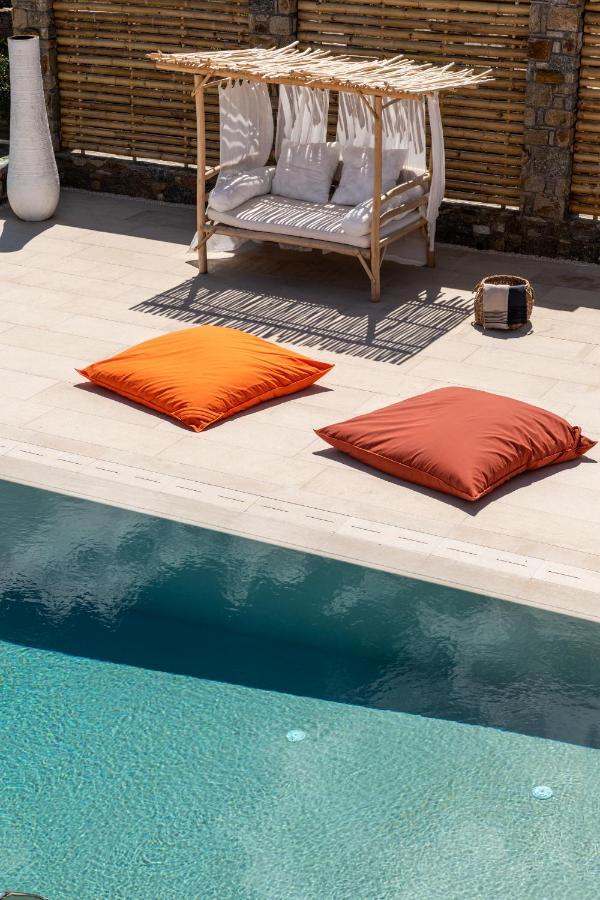 Mykonos Ag Villas In Ftelia Beach エクステリア 写真
