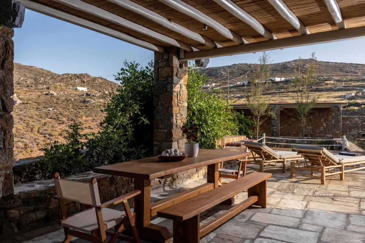 Mykonos Ag Villas In Ftelia Beach エクステリア 写真