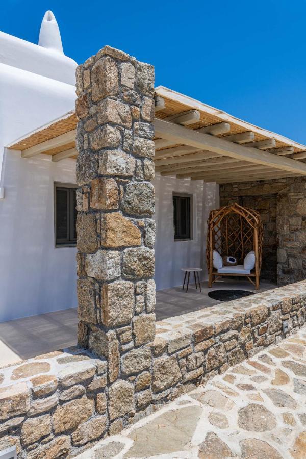 Mykonos Ag Villas In Ftelia Beach エクステリア 写真
