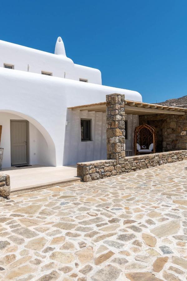 Mykonos Ag Villas In Ftelia Beach エクステリア 写真