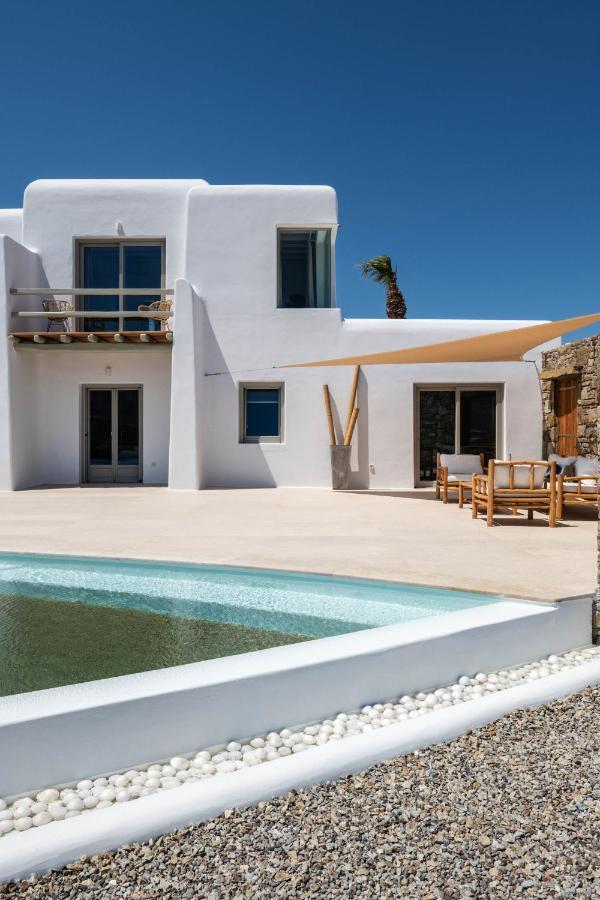 Mykonos Ag Villas In Ftelia Beach エクステリア 写真