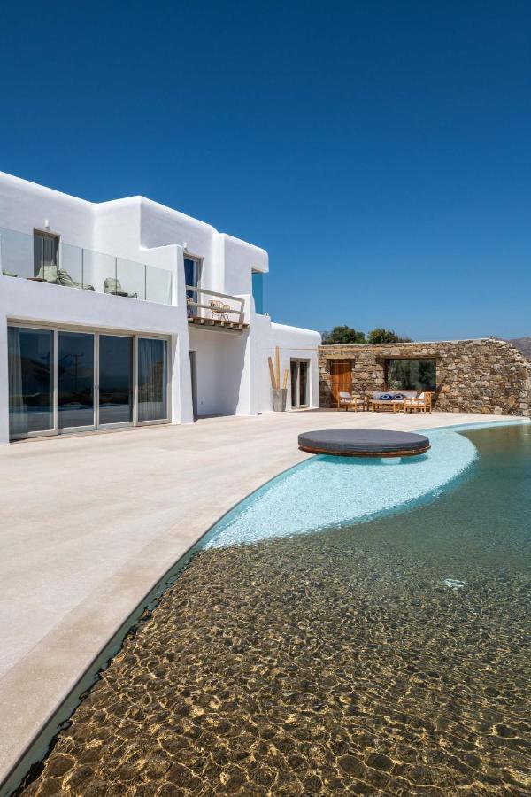 Mykonos Ag Villas In Ftelia Beach エクステリア 写真