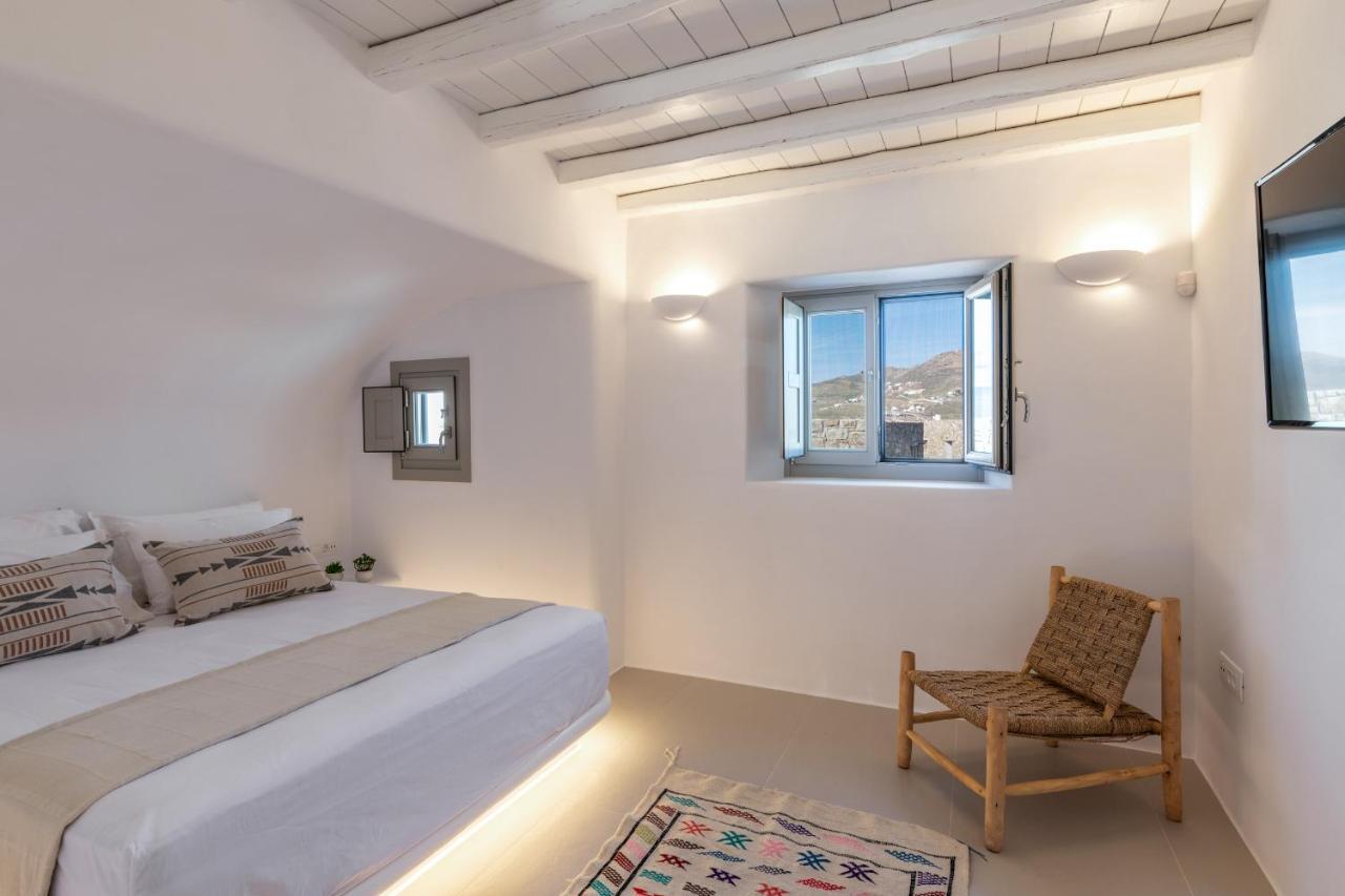 Mykonos Ag Villas In Ftelia Beach エクステリア 写真